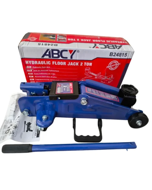 Gato Hidráulico de Piso ABCY 2 Toneladas - Toma Hidráulica 2 Ton con Caja Original - Ideal para Autos y Camionetas