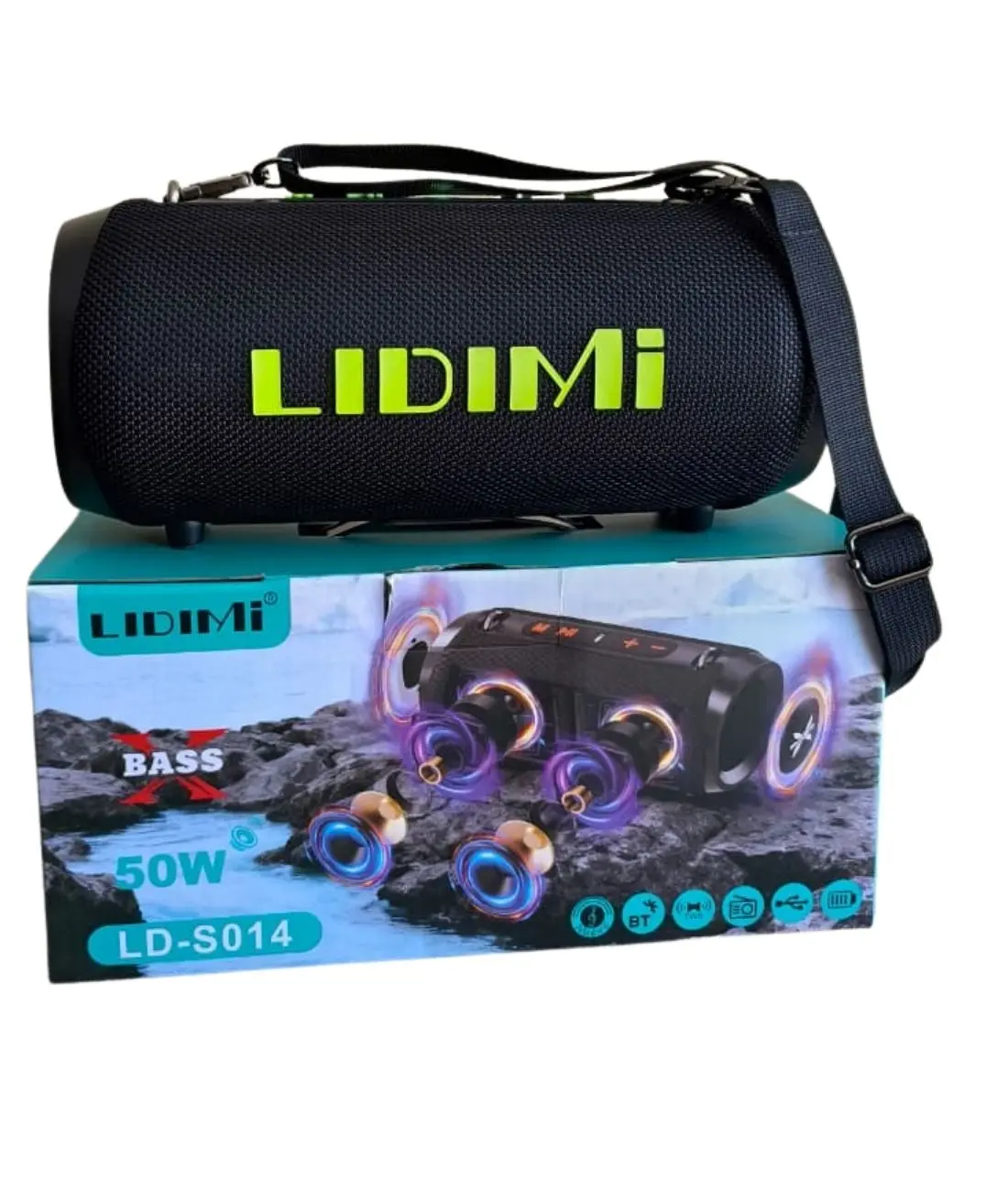 Parlante Bluetooth LIDIMI LD-S014, 50 wats - Imagen 2