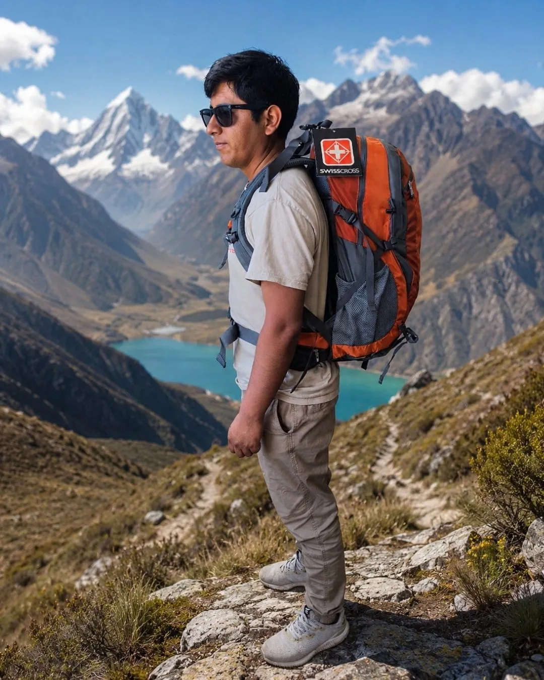 Mochila Swisscross 50 Lt, senderismo, montaña, outdoor, calidad - Imagen 8
