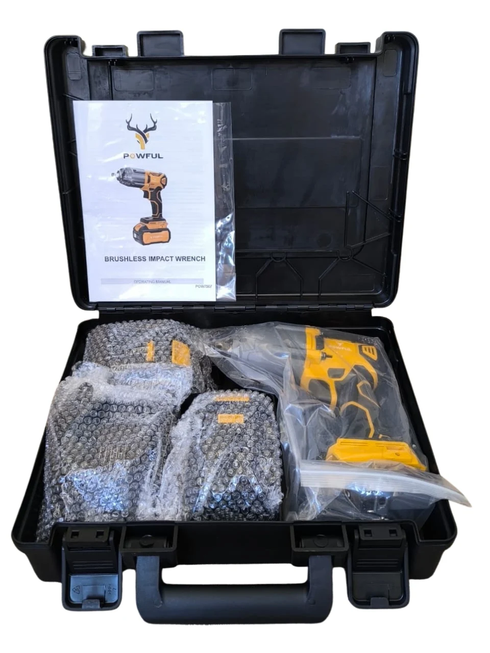 Llave de Impacto 1000 NM, Powful Brushless 1/2 - Imagen 6