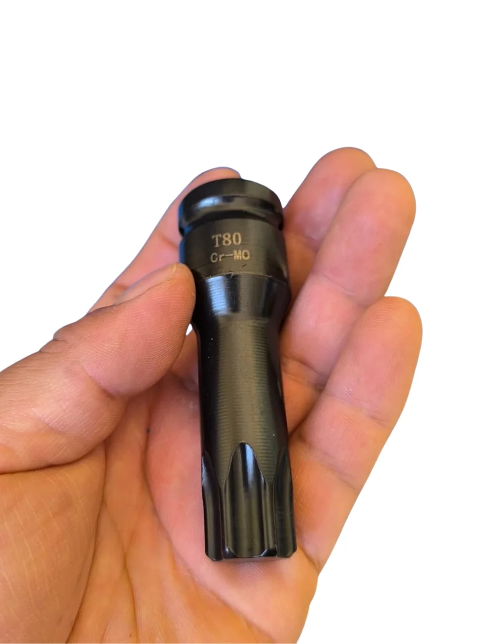 Juego de dados Torx macho de Impacto 8 Piezas – Encastre 1/2" CR-MO - Imagen 4