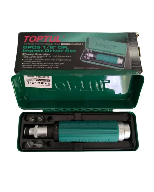 destornillador de Golpe TOPTUL 6 PCS